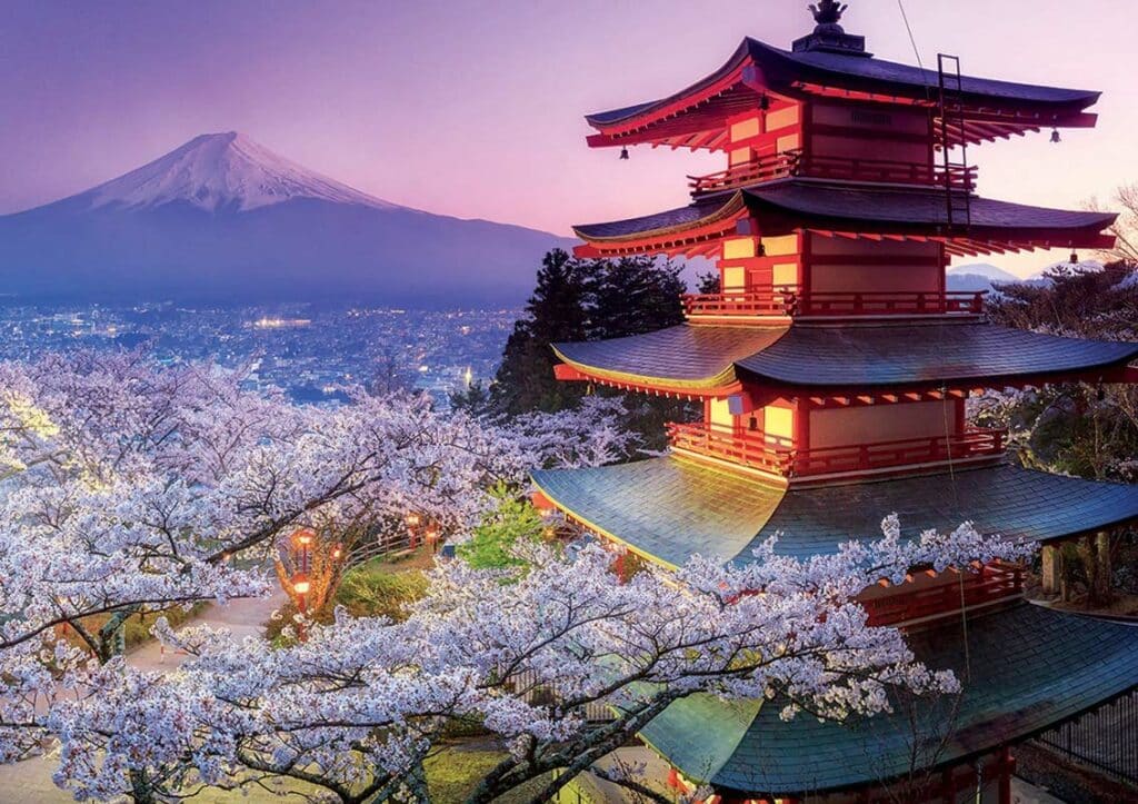Pussel – Mount Fuji, Japan, 2000 bitar