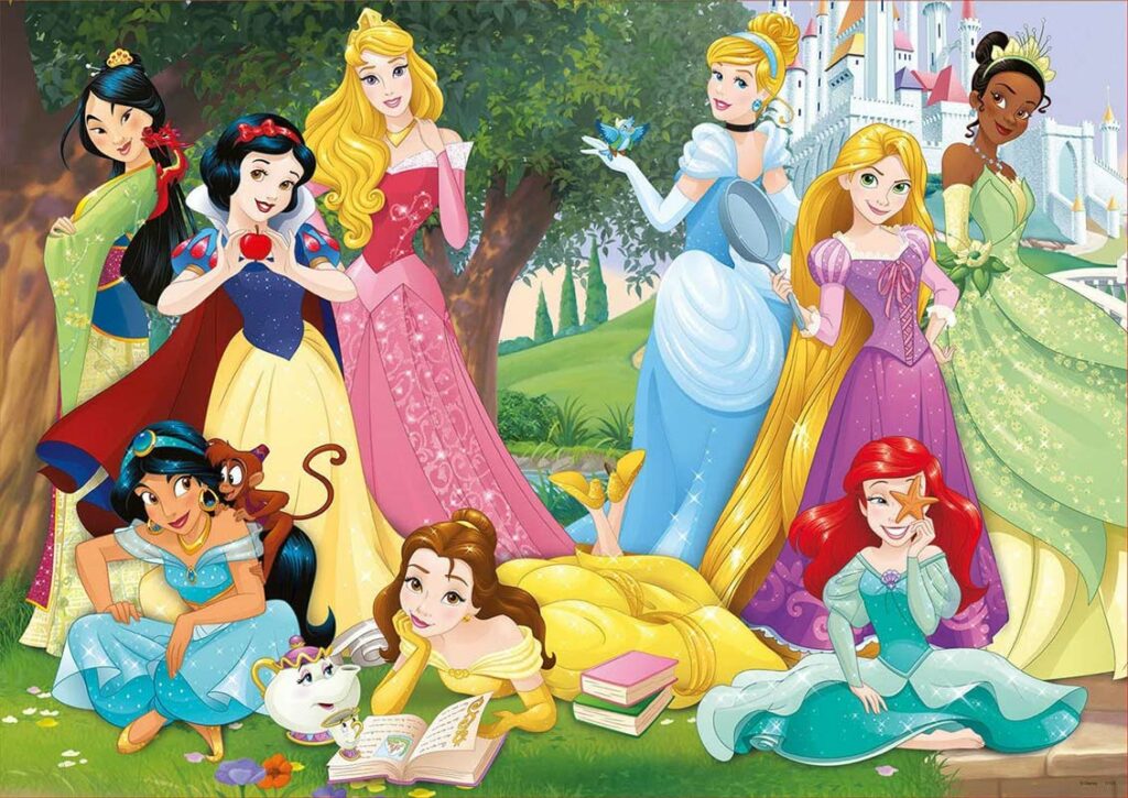 Pussel – Disney prinsessor 500 Bitar