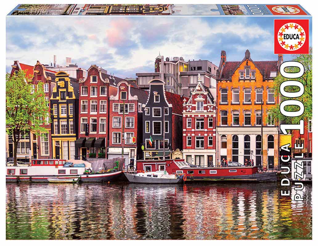 Pussel - Dancing Houses, Amsterdam 1000 Bitar