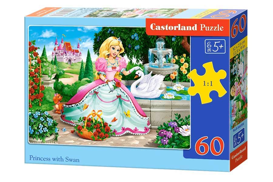 Pussel - Svanprinsessan, 60 Bitar