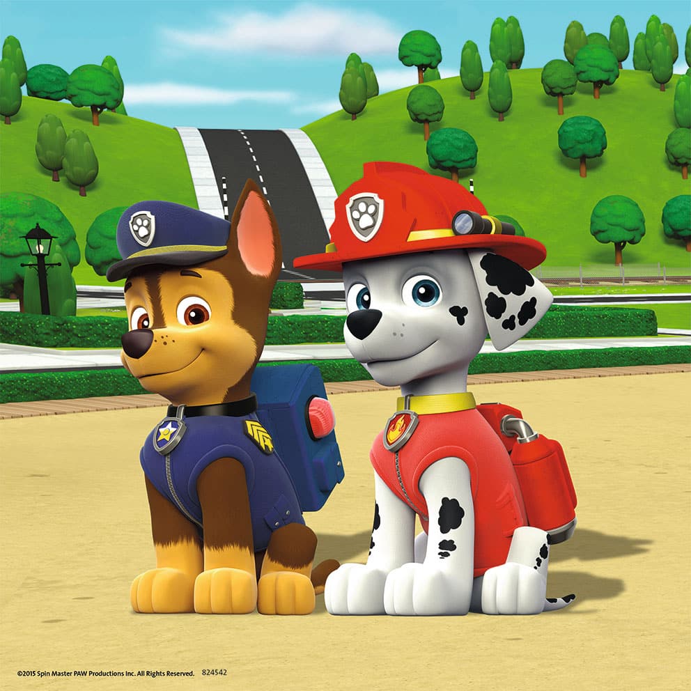 Ravensburger Barnpussel – Paw Patrol 3×49 bitar