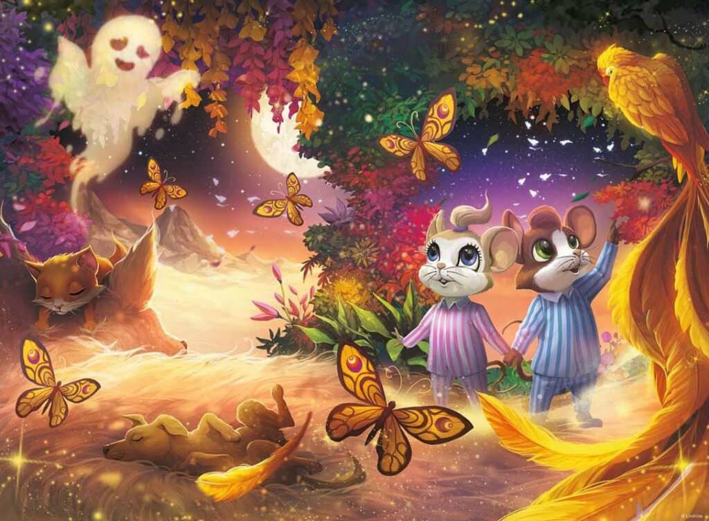 Pussel – Musse & Helium: Drömlandet 300 bitar XXL