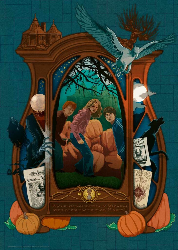 Pussel – Harry Potter: Erised-spegeln 1000 bitar