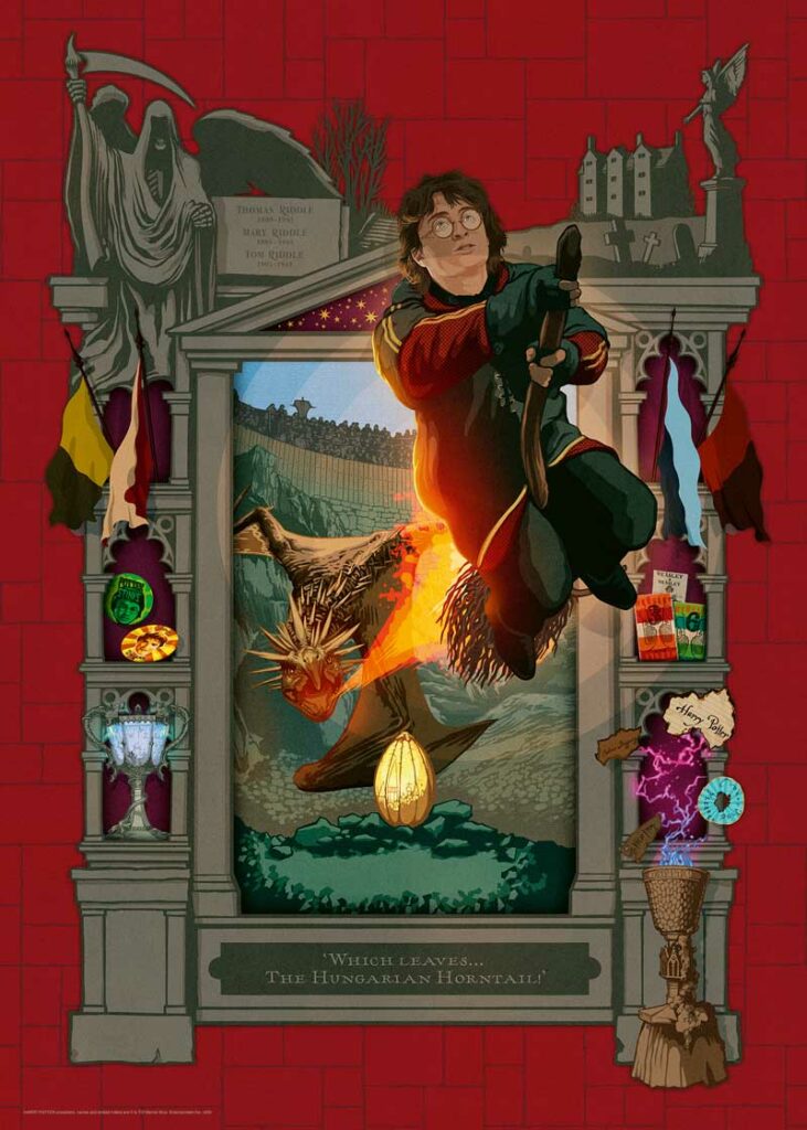 Pussel – Harry Potter #4 1000 bitar