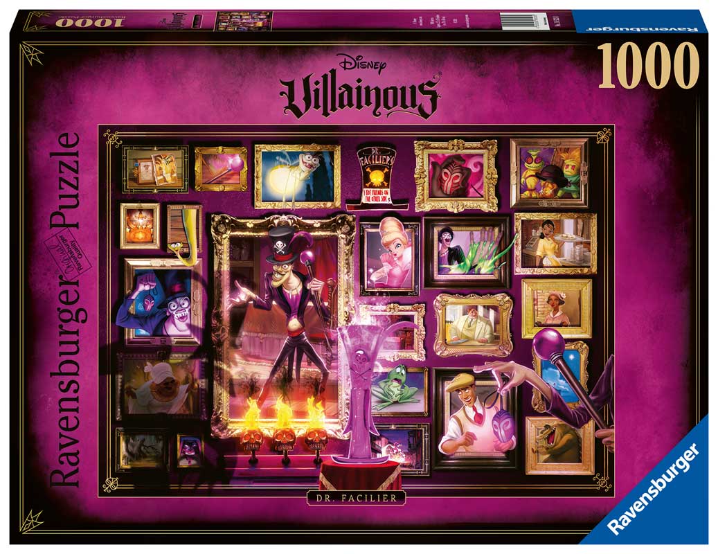 Ravensburger Pussel - Disney Villainous Skurkar - Dr Facilier 1000 bitar