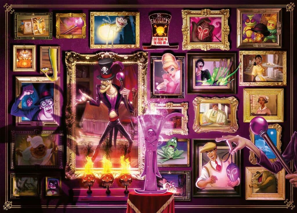 Ravensburger Pussel – Disney Villainous Skurkar – Dr Facilier 1000 bitar
