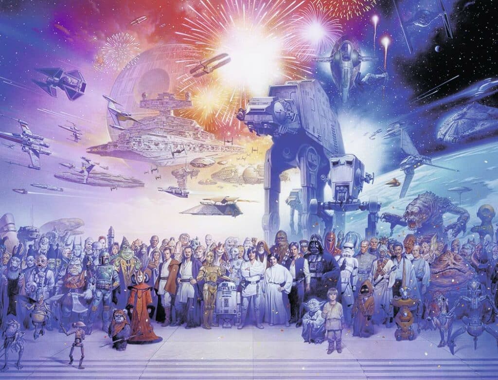 Pussel – Star Wars Universum 2000 bitar