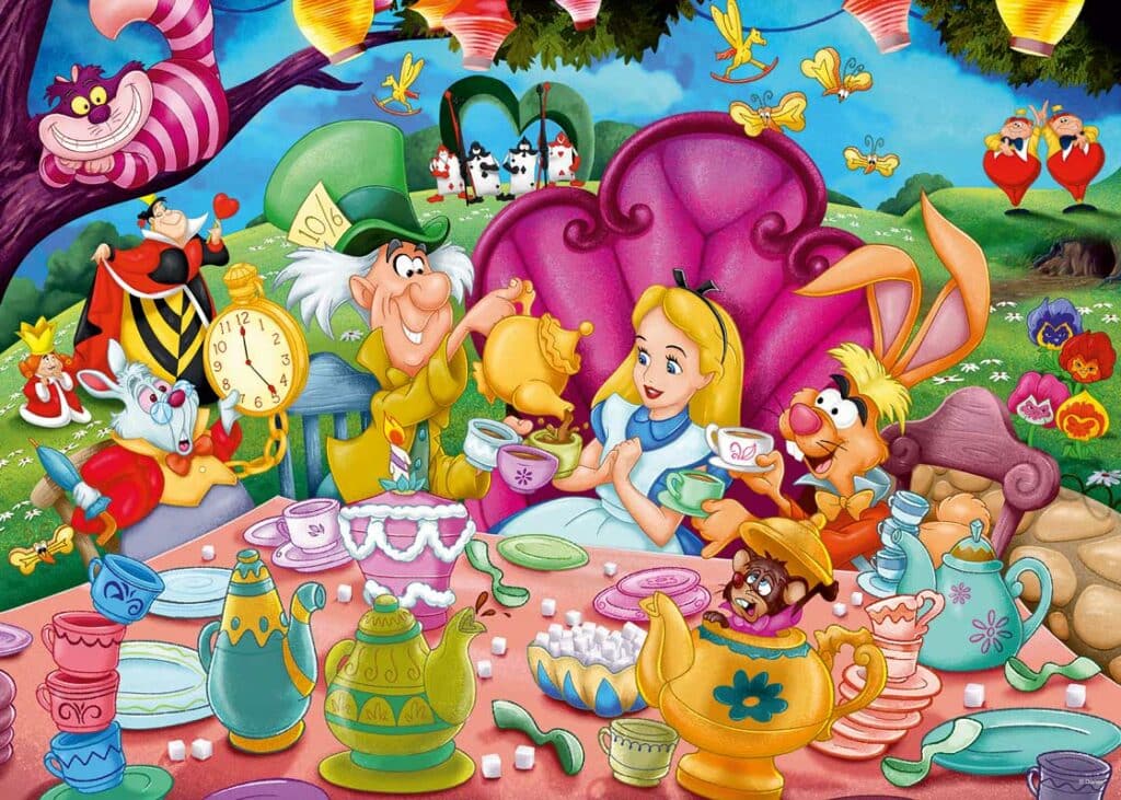 Ravensburger Pussel – Disney: Alice i Underlandet 1000 bitar
