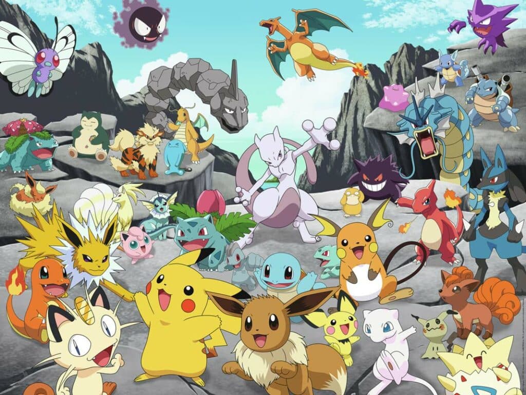 Pussel – Pokémon 1500 bitar