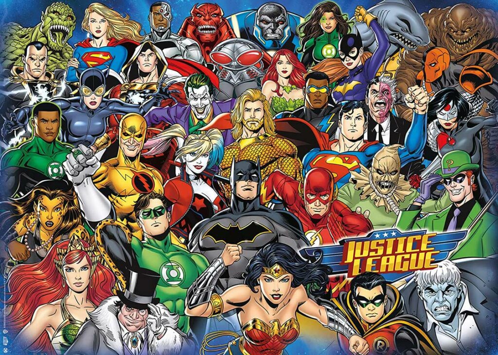 Pussel – DC Comics Challenge 1000 bitar