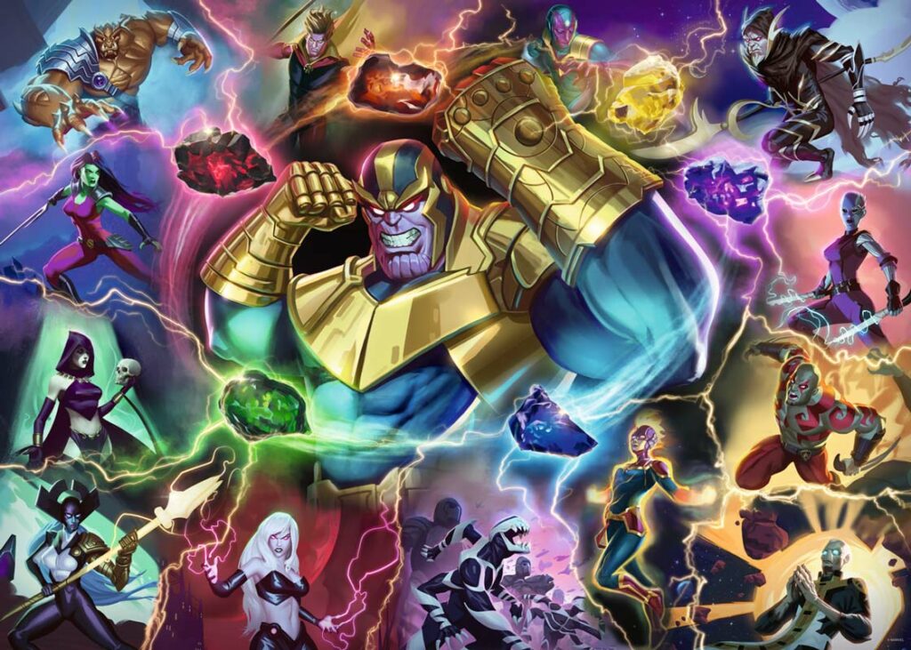 Pussel – Marvel Villainous Skurkar – Thanos 1000 bitar