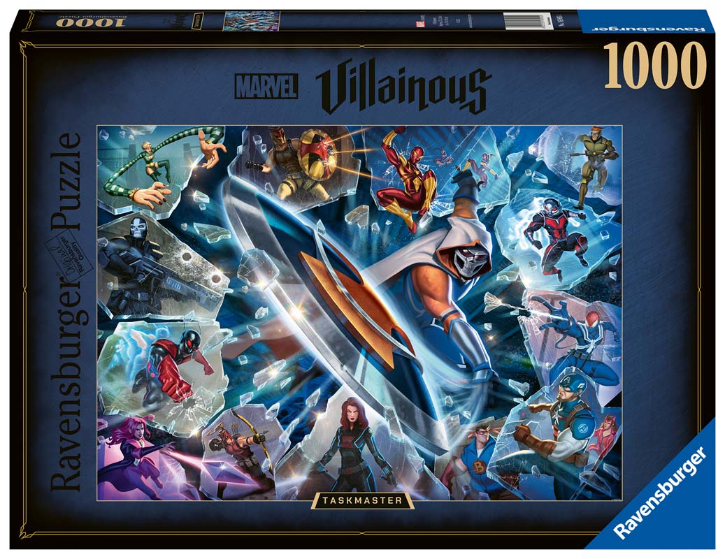 Ravensburger Pussel - Marvel Villainous Skurkar - Taskmaster 1000 bitar