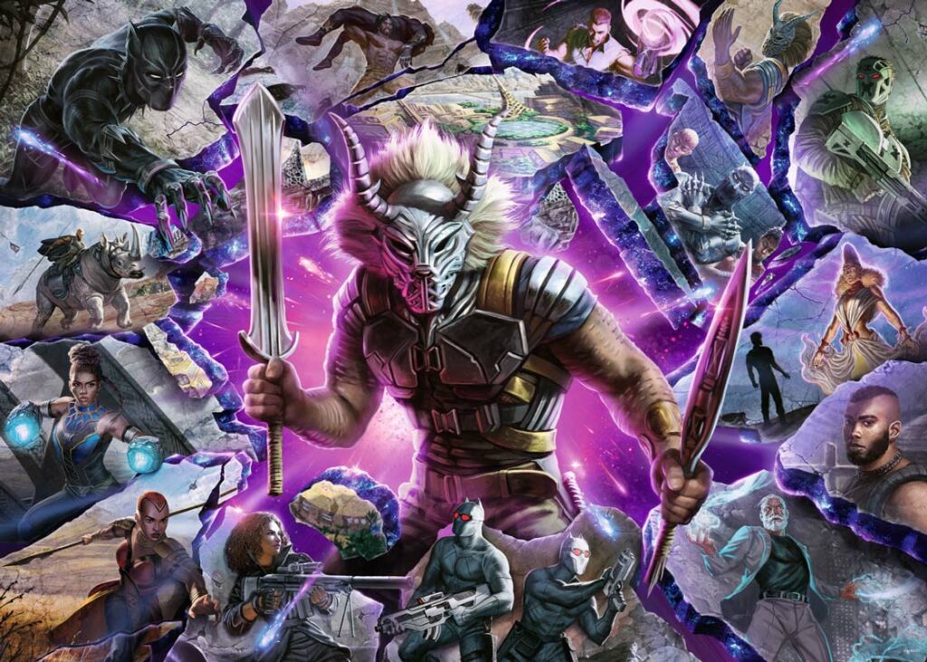 Pussel – Marvel  Villainous Skurkar – Killmonger 1000 bitar