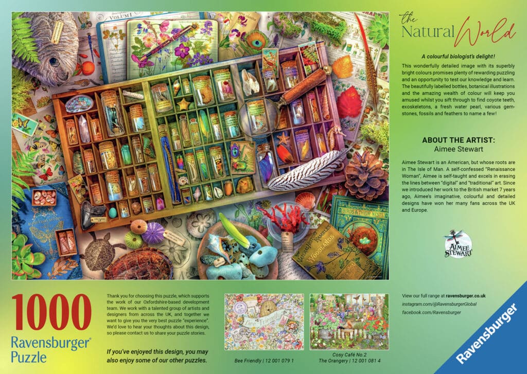 Ravensburger Pussel – Den Naturliga Världen 1000 Bitar