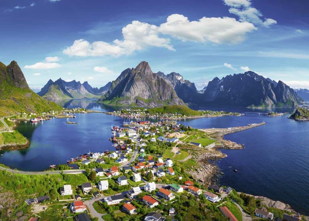 Pussel – Lofoten, Norge 1000 bitar