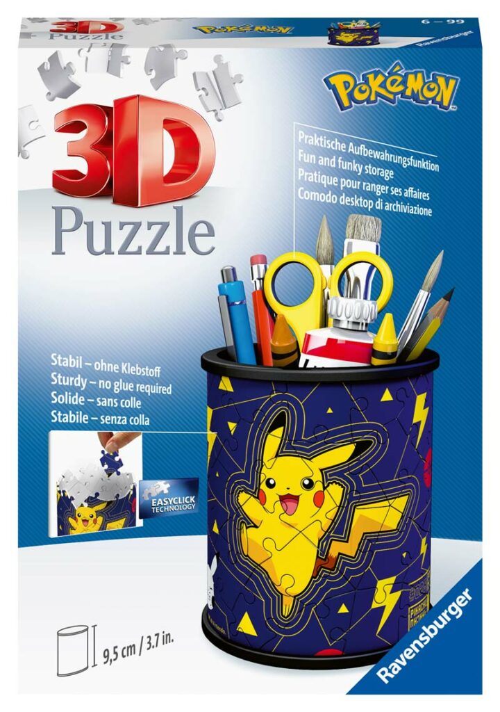 3D Pussel – Pokémon Pennställ 54 bitar
