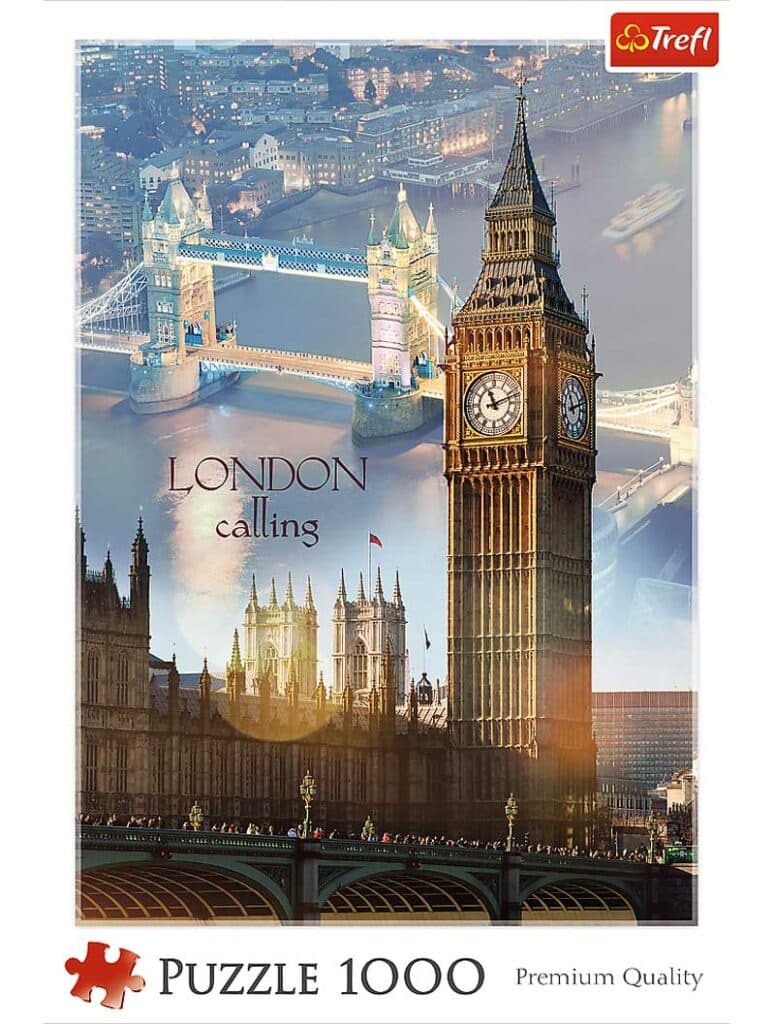 Pussel – London vid gryningen 1000 Bitar