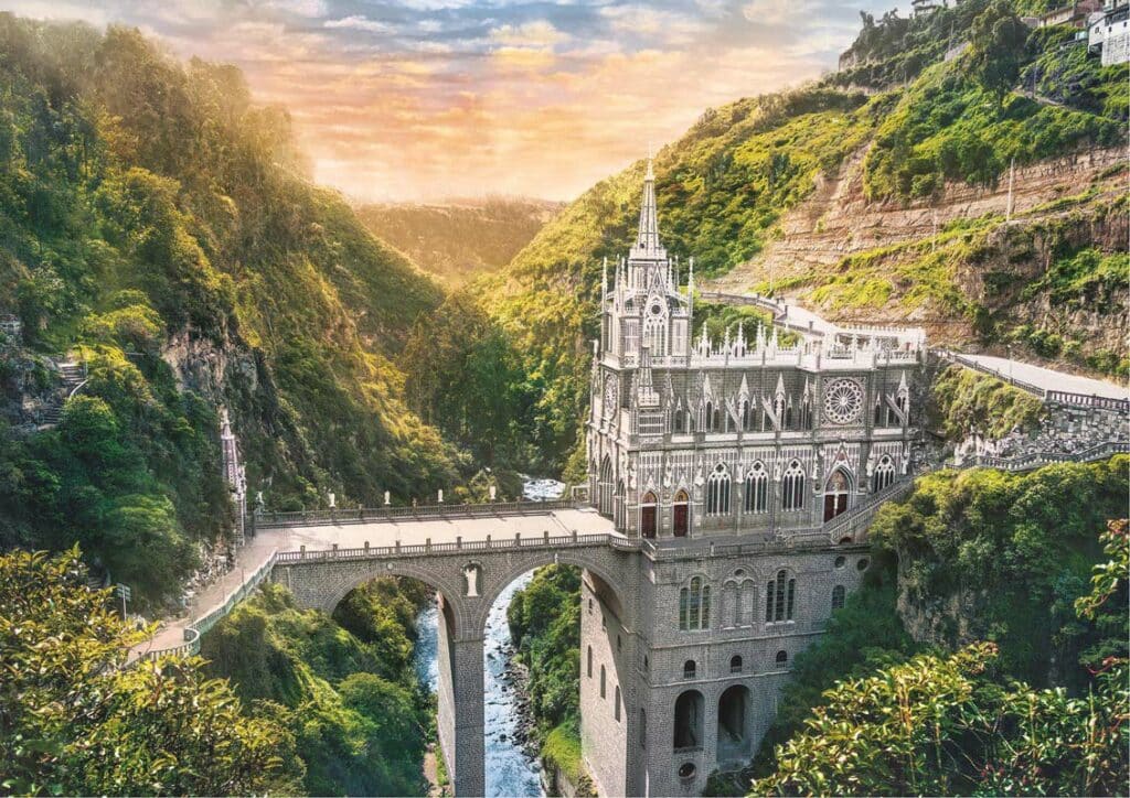 Pussel – Las Lajas Sanctuary, Colombia 1000 Bitar