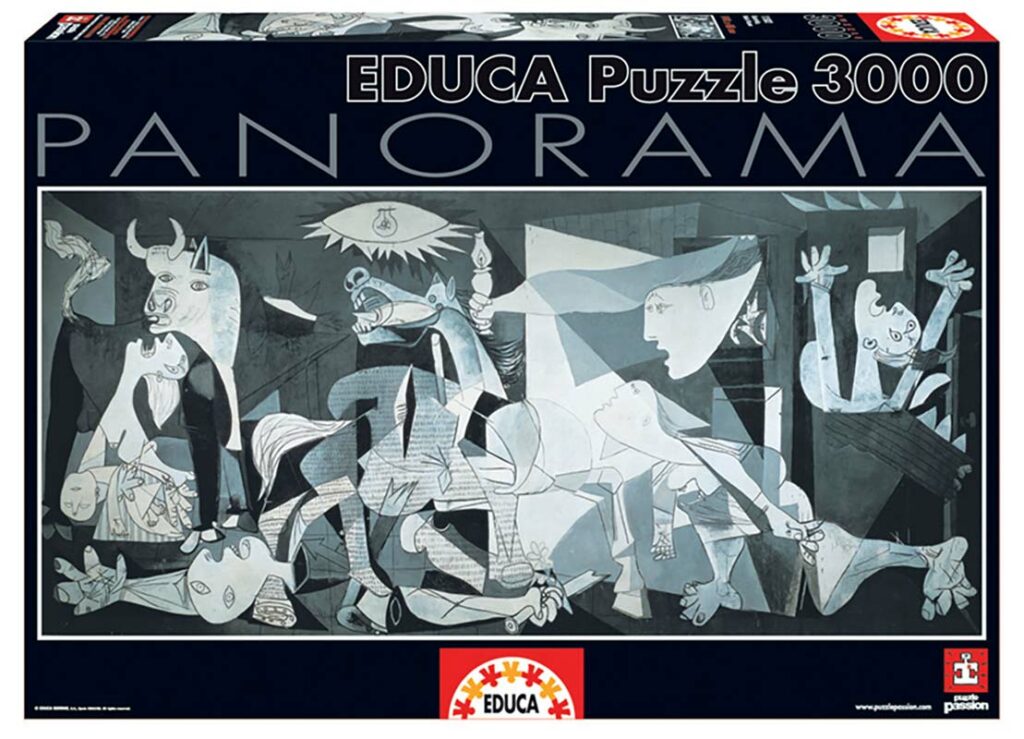 Panorama Pussel – P.Picasso: Guernica 3000 Bitar