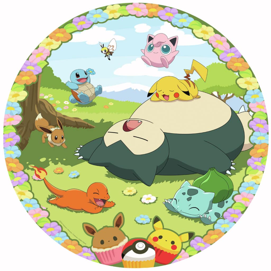 Ravensburger Runtpussel – Pokémon + Poster 500 Bitar