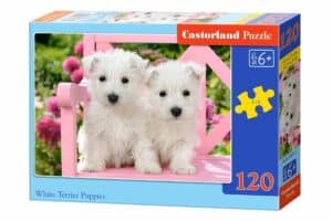 Pussel - White Terrier Valpar, 120 Bitar