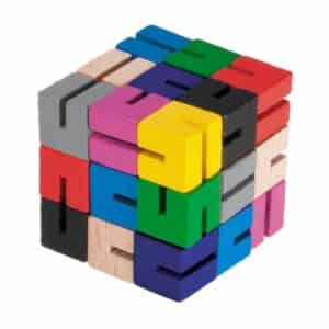 Trä-3D-pussel Sudoku-kub - Svårighetsgrad 5