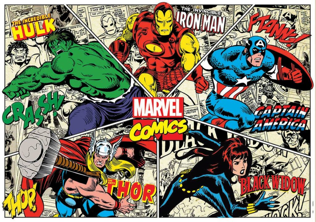 Pussel – Marvel Comics 1000 Bitar
