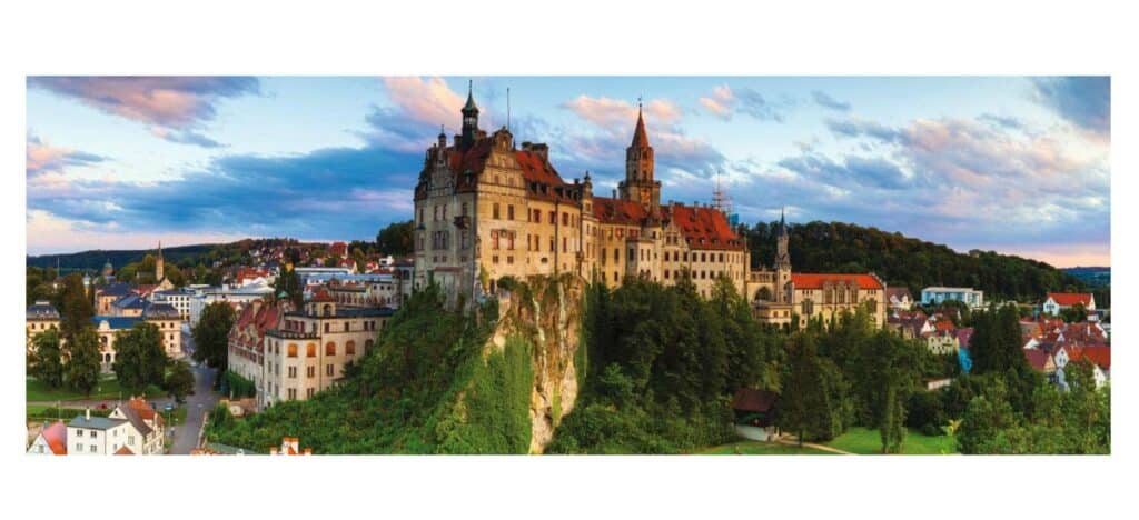 Panorama pussel: Sigmaringen Castle, Tyskland 1000 Bitar