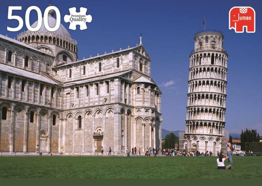 Pussel – Lutande tornet i Pisa 500 Bitar