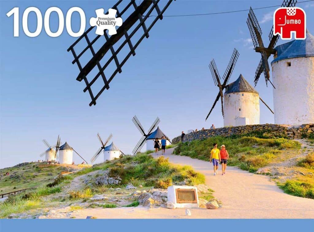 Pussel – La Mancha, Spanien 1000 Bitar