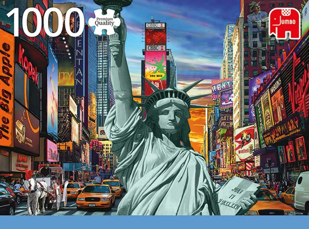 Pussel – New York-kollage  1000 Bitar