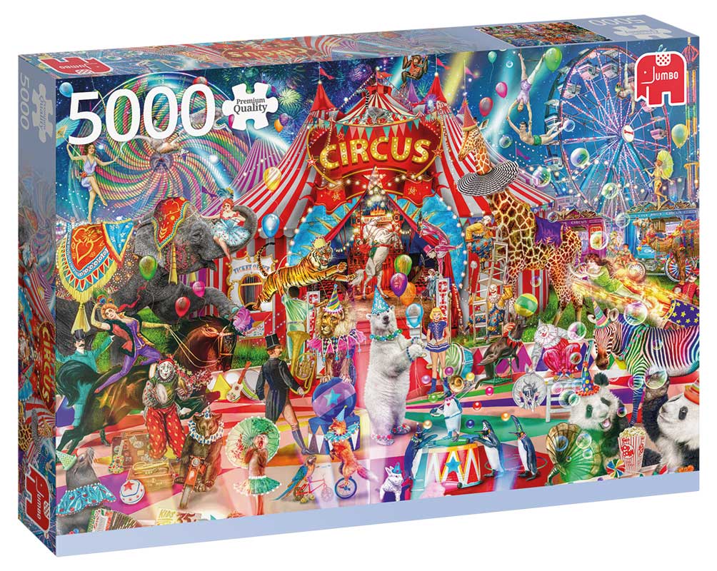 Pussel - En natt på cirkusen 5000 Bitar