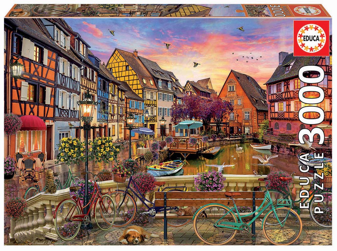 Pussel - Colmar, Frankrike 3000 Bitar