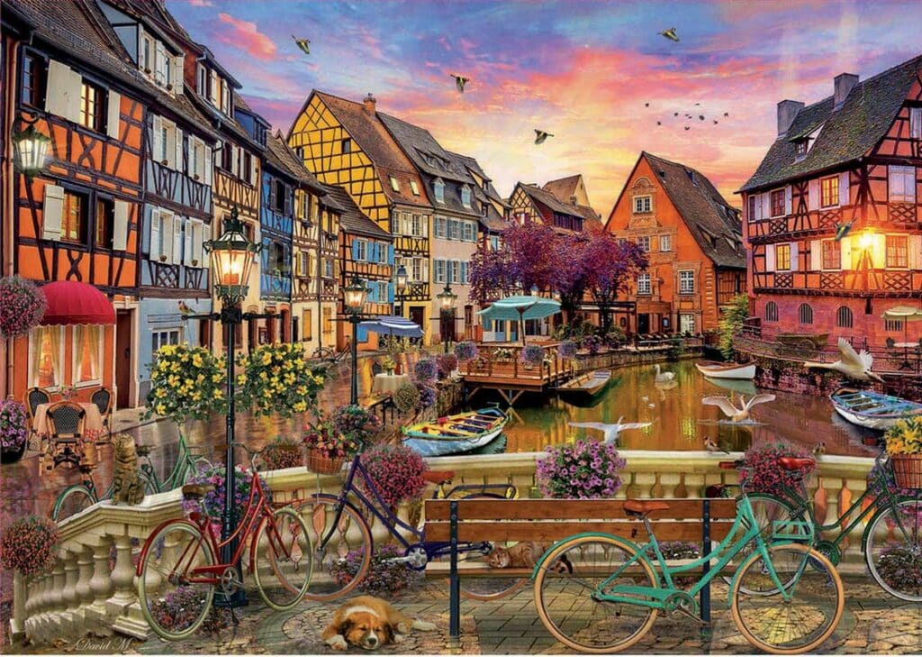 Pussel – Colmar, Frankrike 3000 Bitar