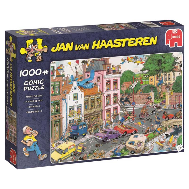 Pussel - Fredagen den 13:e 1000 Bitar