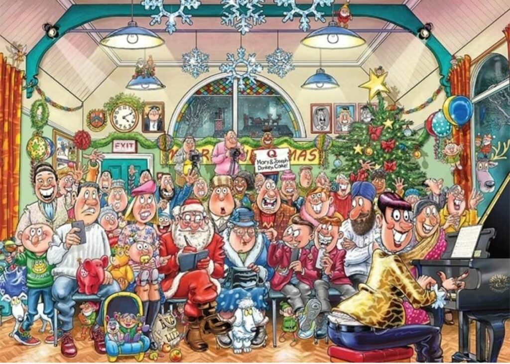 Pussel – Jul 16: Julshowen! 1000 Bitar
