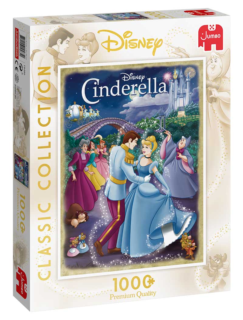Pussel - Disney Classic: Askungen 1000 Bitar