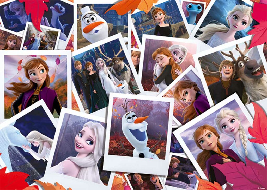 Pussel – Disney Frozen 2 Kollage 1000 Bitar