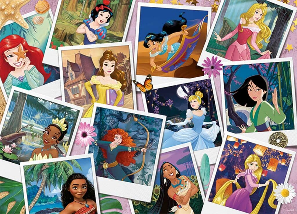 Pussel – Disney Pix Collection: Prinsessornas selfies 1000 Bitar