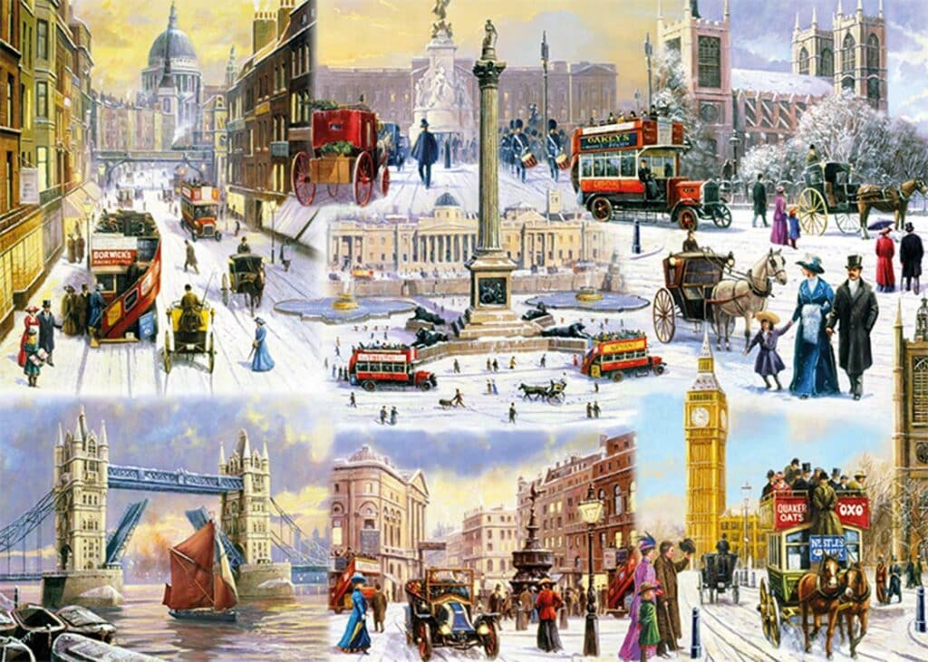 Pussel – En vinter i London 1000 Bitar