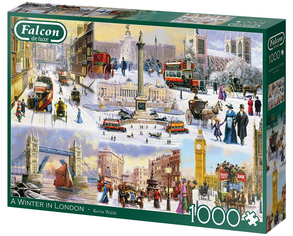 Pussel - En vinter i London 1000 Bitar