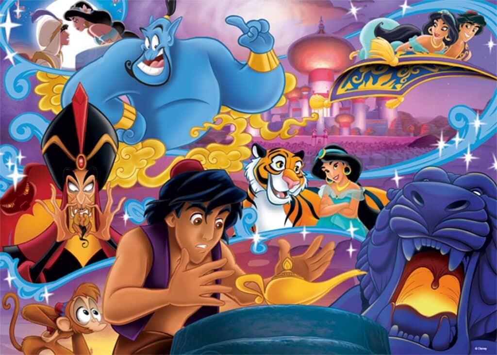 Pussel – Disney Classic: Aladdin 1000 Bitar