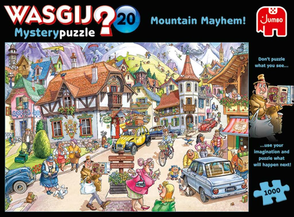 Pussel – Mystery 20: Bergskaos! 1000 Bitar