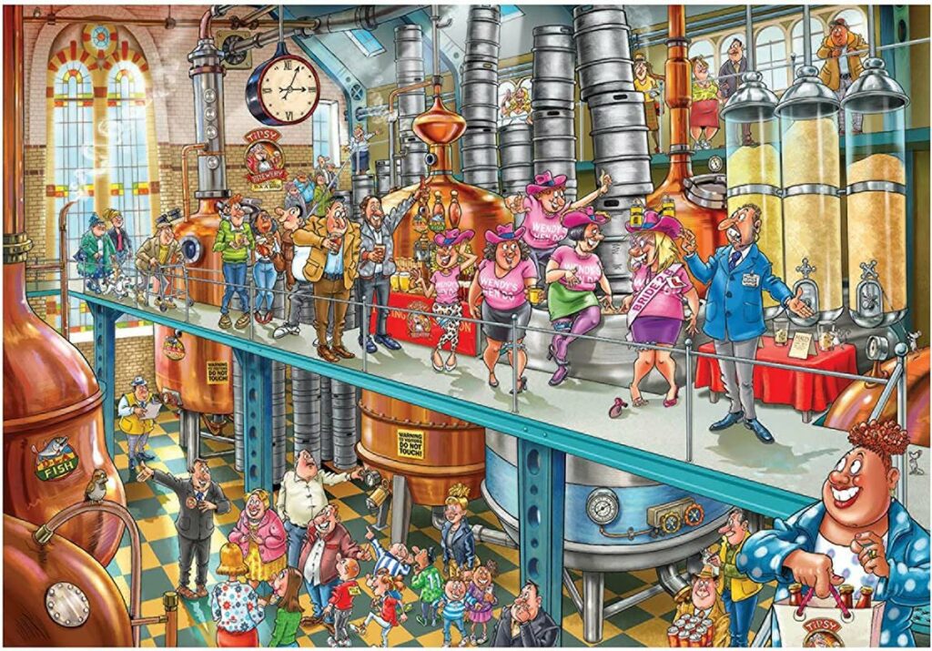 Pussel – Mystery 21: Bryggeriet 1000 Bitar