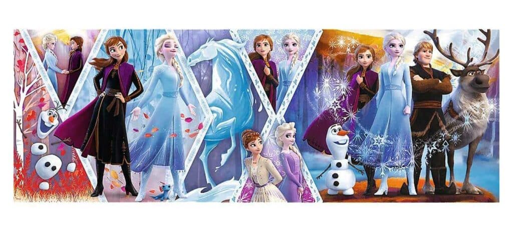 Panorama Pussel – Disney Frozen 2 1000 Bitar