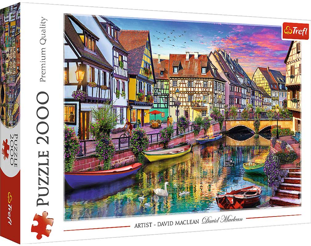 Pussel - Colmar, Frankrike 2000 Bitar