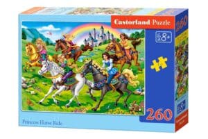 Pussel - Prinsessridtur, 260 Bitar