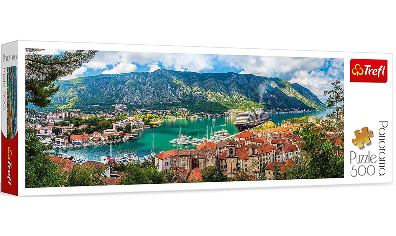 Panorama Pussel - Kotor, Montenegro 500 Bitar