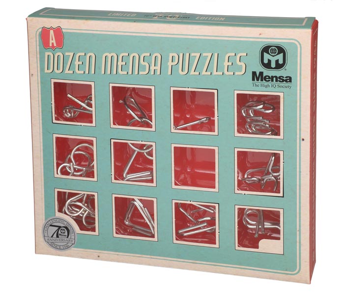 Metallpussel-set 12 st - Svår, Svårare, Svårast