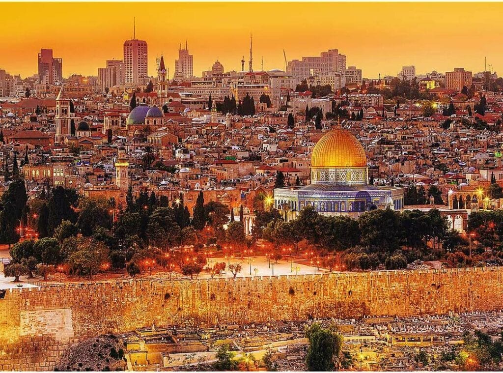 Pussel – Jerusalems tak 3000 Bitar